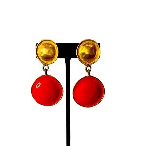 Vintage Ginnie Johansen Statement Earrings